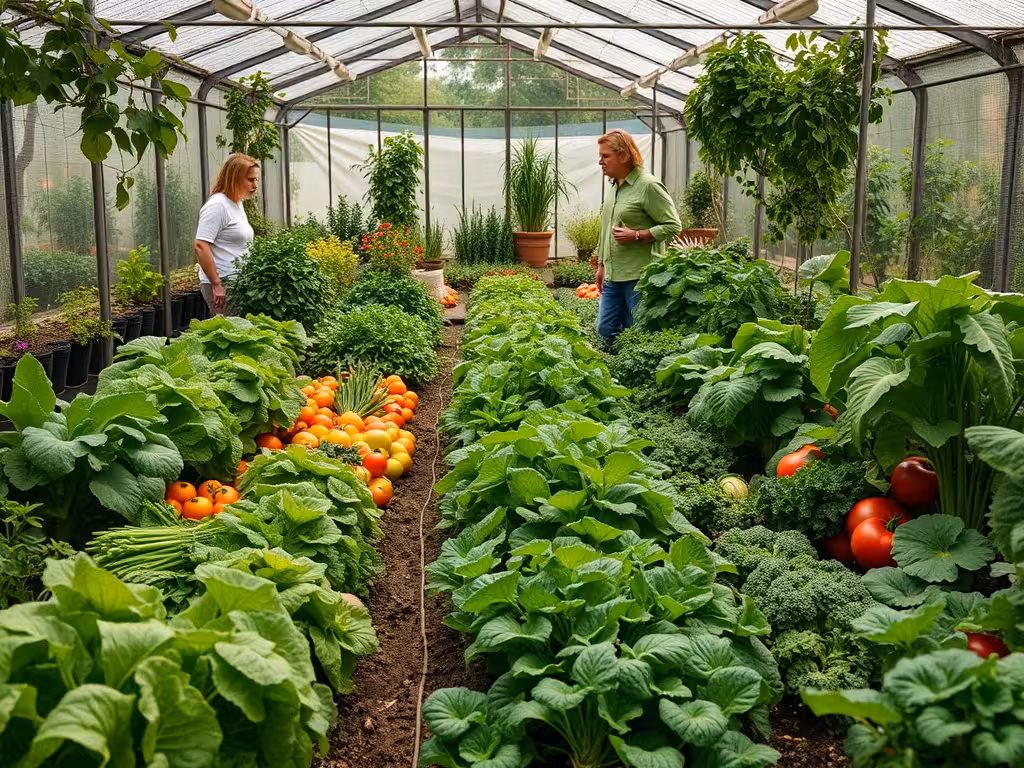 Maraîchage diversifié en agroécologie avec polyculture productive