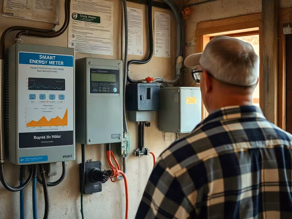 Suivi des pics de consommation pour dimensionner l’autoconsommation électrique d’une exploitation.