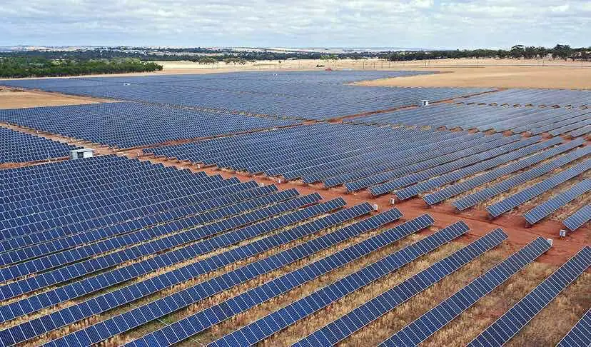 les fermes solaires en australie