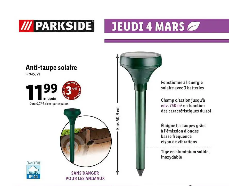 anti taupe parkside